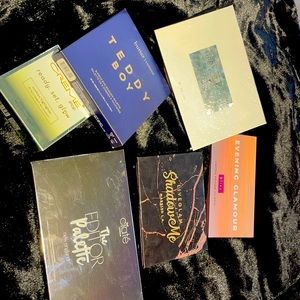 New/ used once Eye shadow palettes